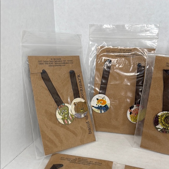 Assorted Handmade Bookmarks (36 total-18 packs) lot M1 - Picture 2 of 8